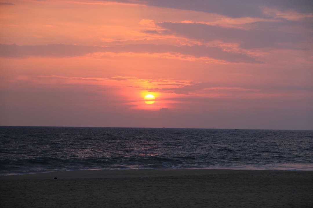 Sonnenuntergang Palm Beach Guesthouse