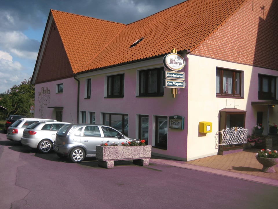 Blick von der Straße Hotel Zum Pfingsttor
