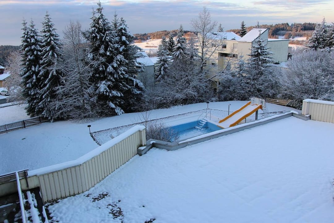 Ausblick vom Balkon Predigtstuhl Resort