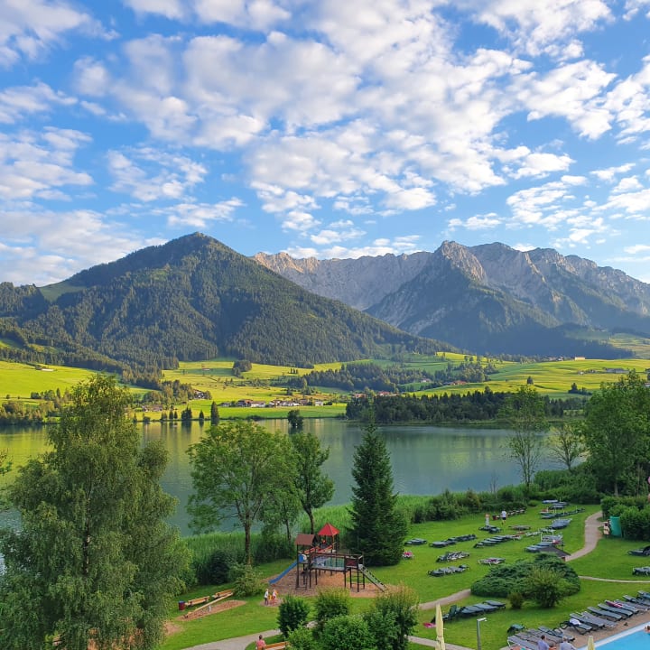 Ausblick Hotel Bellevue am See