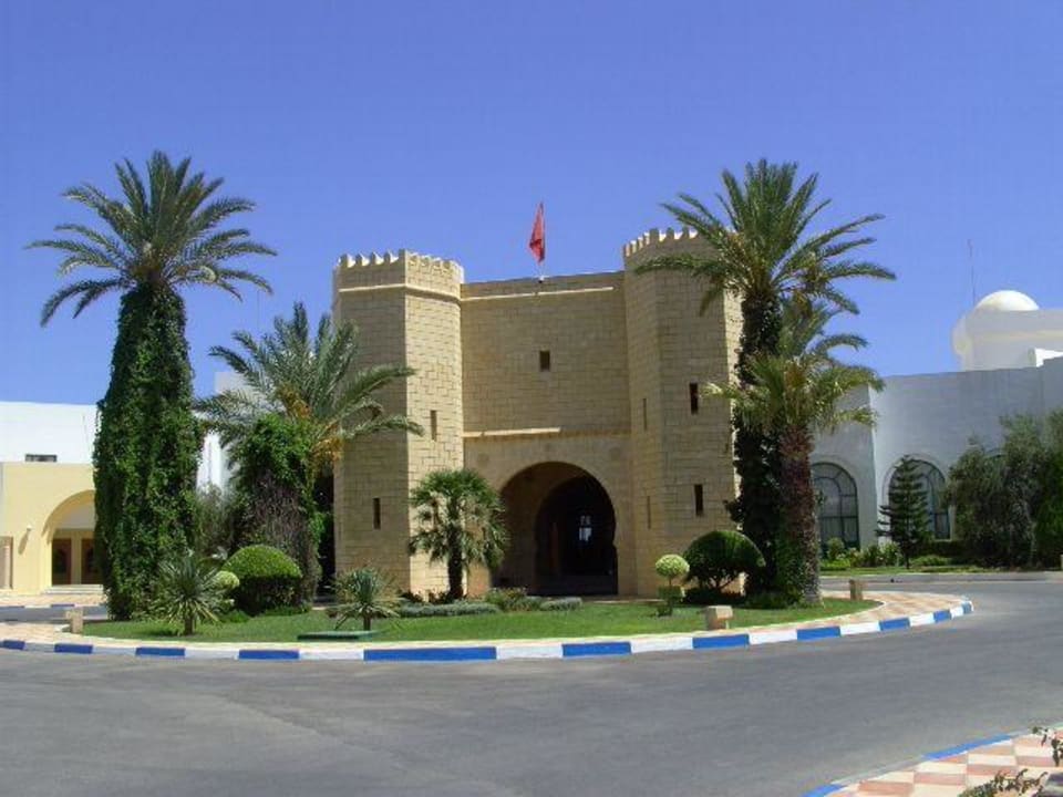 Eingangsbereich Mahdia Palace Thalasso