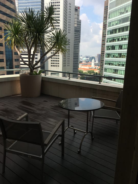 Ausblick Hotel Ascott Singapore Raffles Place