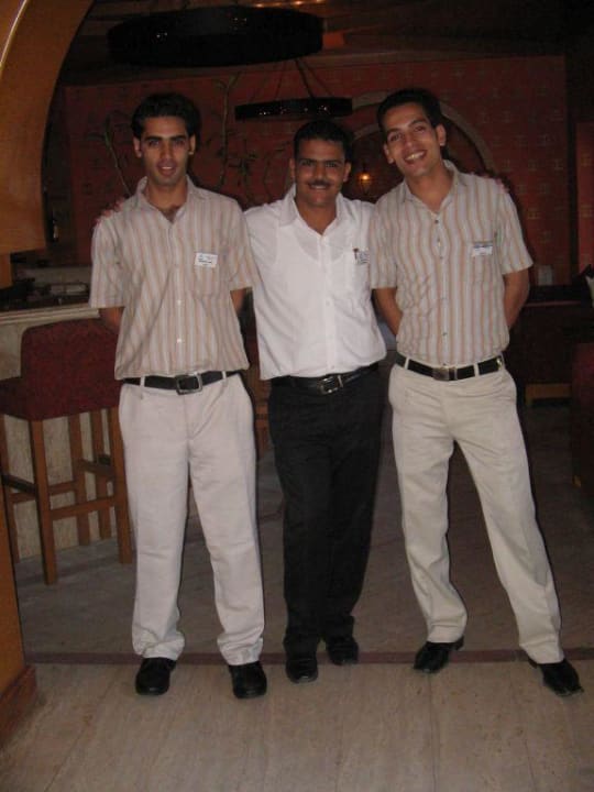 Drei Leute aus einem Superteam Makadi Palace