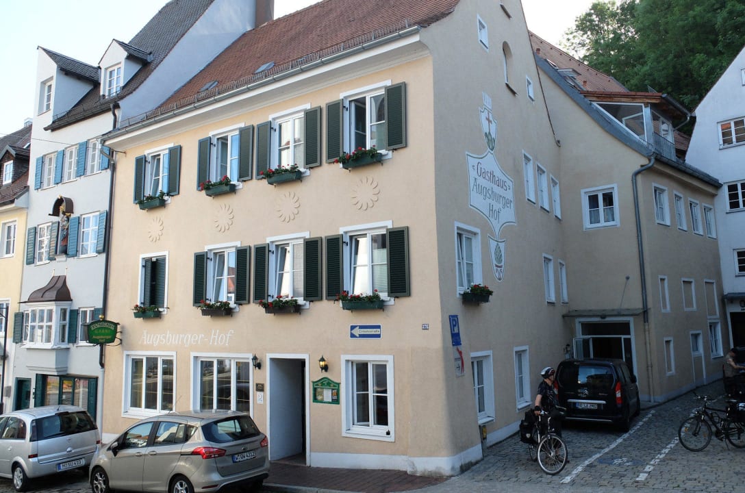 Hotel von aussen Augsburger Hof