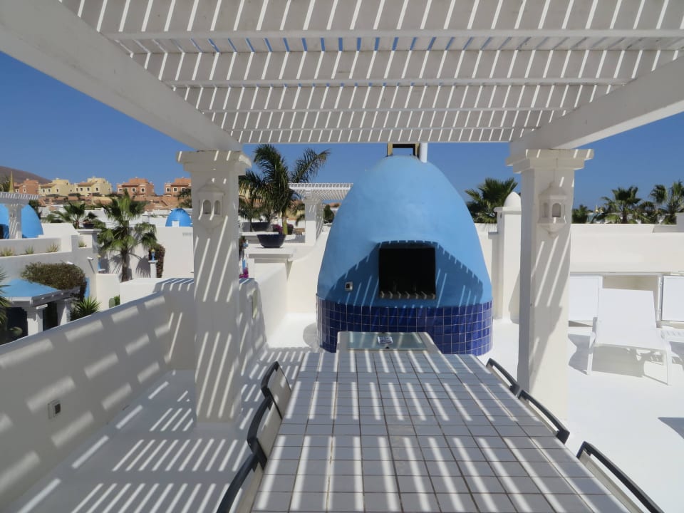 Dach mit Eßtisch und Grill Bahiazul Villas & Club