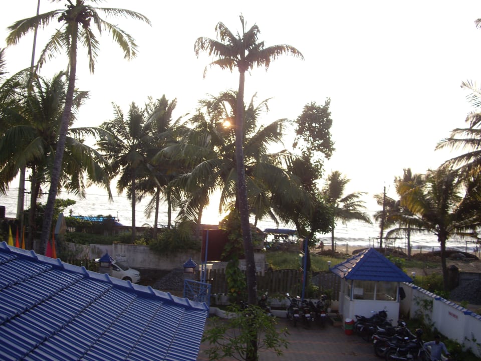Blick vom Balkon, auf das Meer Resort Blue Waters Cherai