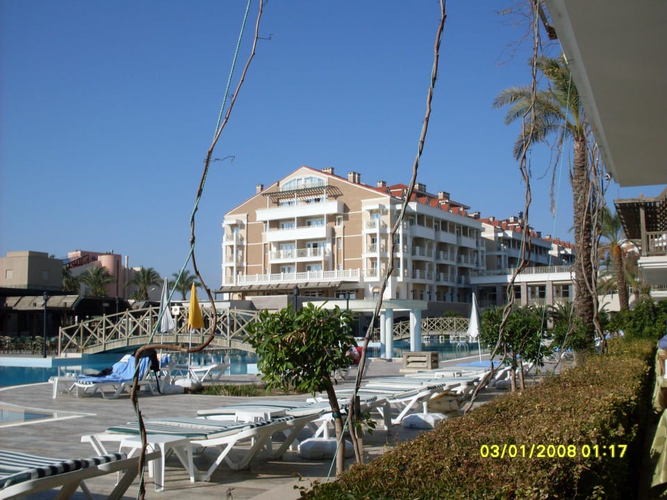 Hotel von Gartenseite Trendy Aspendos Beach Hotel