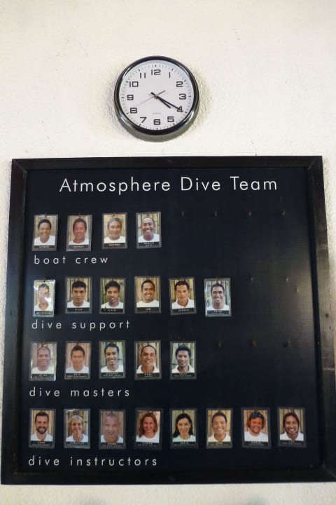 Dive Guide Übersicht Hotel Atmosphere Resort