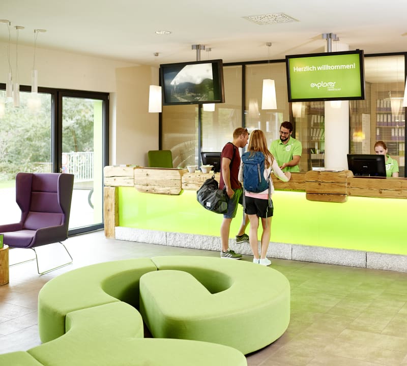Lobby Explorer Hotel Oberstdorf