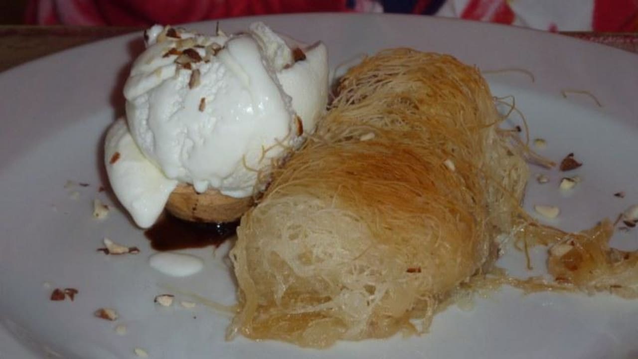 Dessert im a la carte Restaurant Grand Hotel Holiday Resort