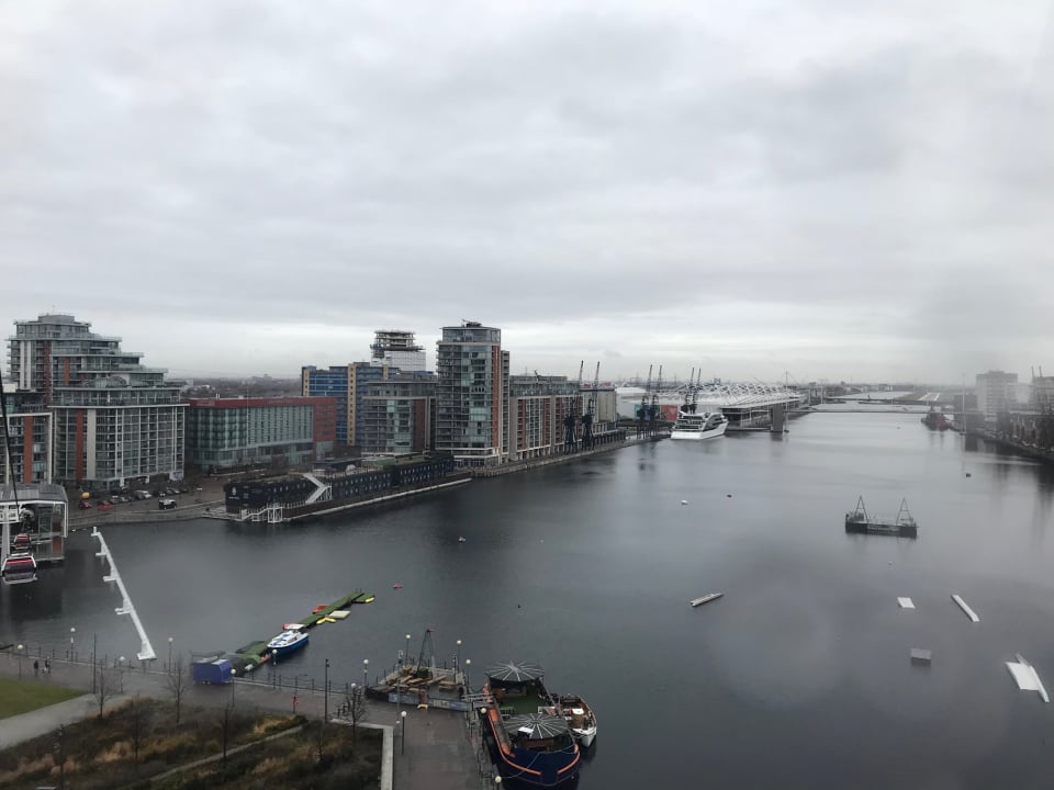 Blick auf das Hotel ibis Hotel London Docklands - Excel