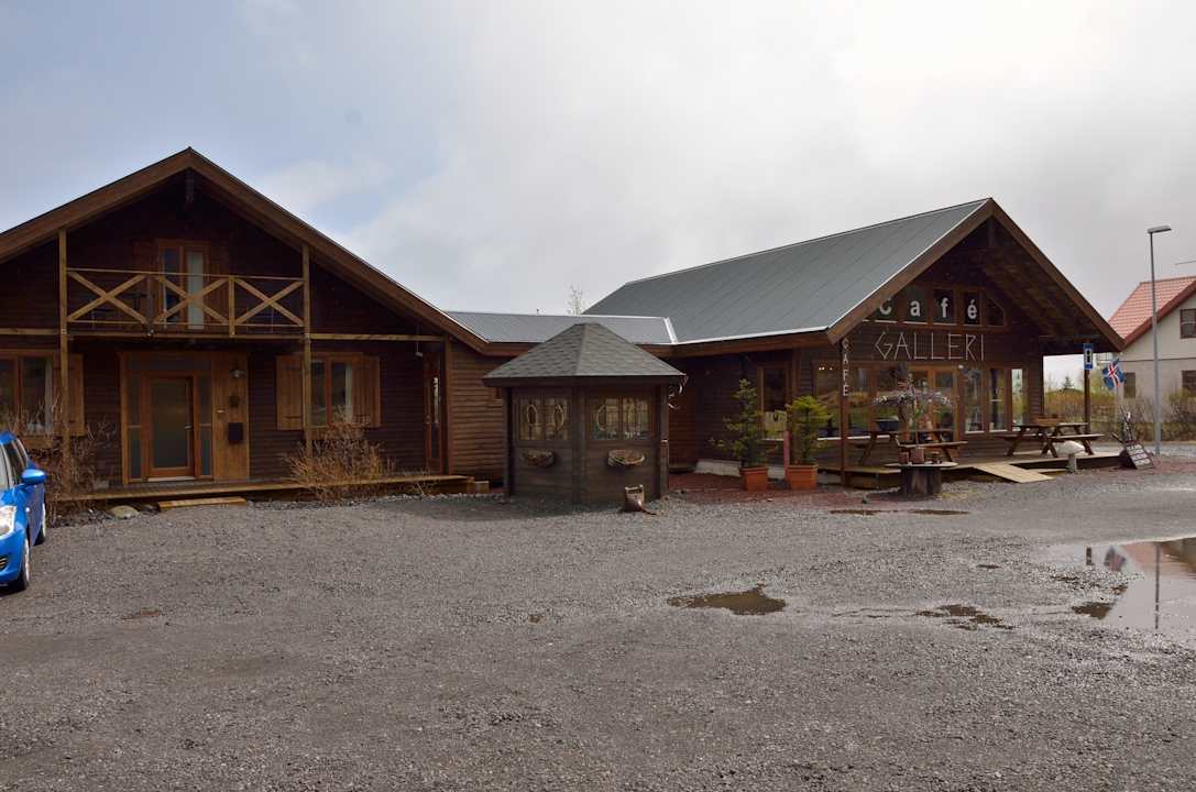 Blick von der Strasse aus B&B Galleri Laugarvatn