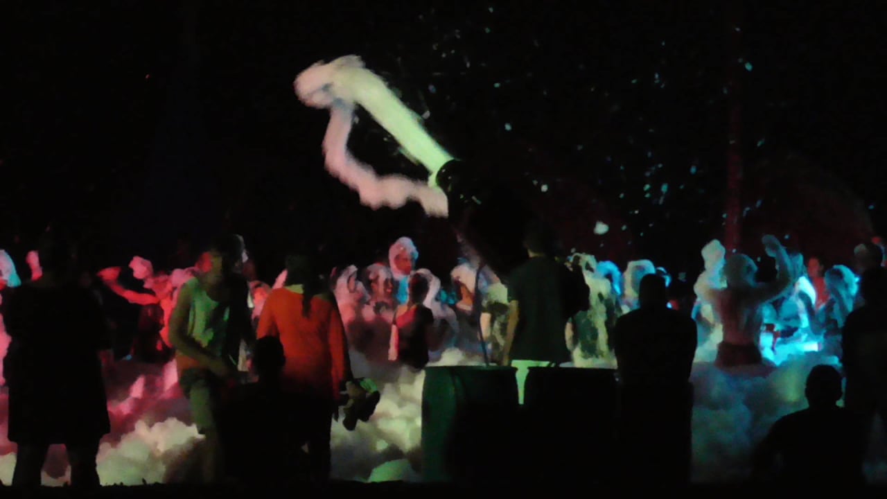 Animation Abends Schaumparty Iberostar Selection Hacienda Dominicus