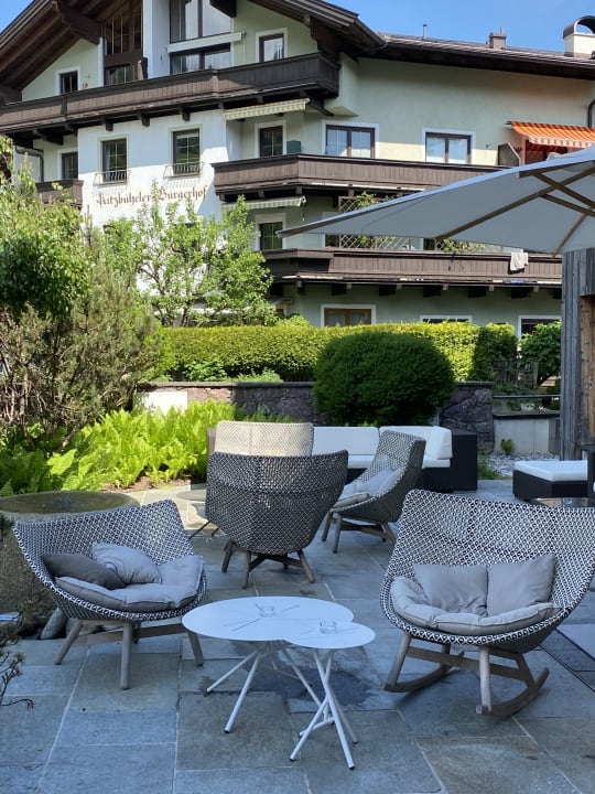 Gartenanlage Hotel Kitzhof Mountain Design Resort