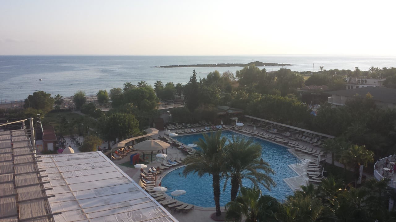 Aussicht vom Balkon Mira Meridia Beach Hotel