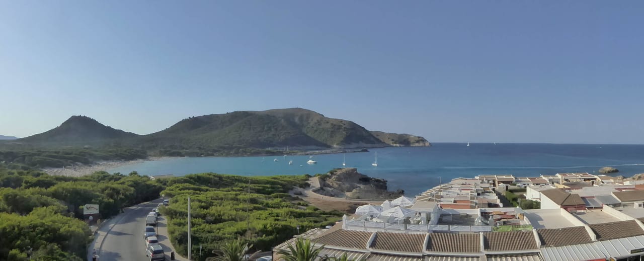 Ausblick aus unserem Zimmer Hotel & Spa S'Entrador Playa