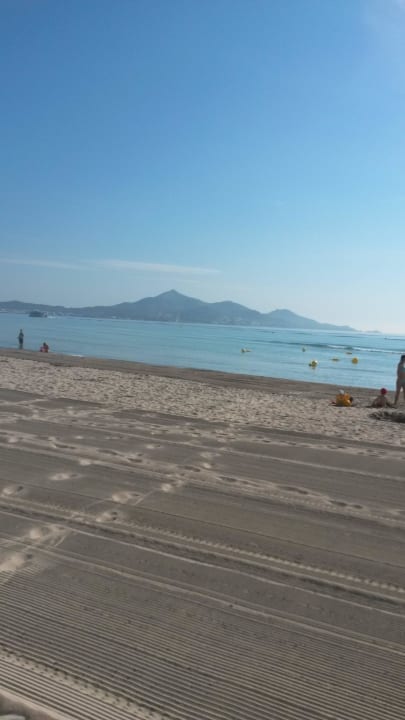 Direkt hinter Poolanlage Iberostar Waves Playa de Muro