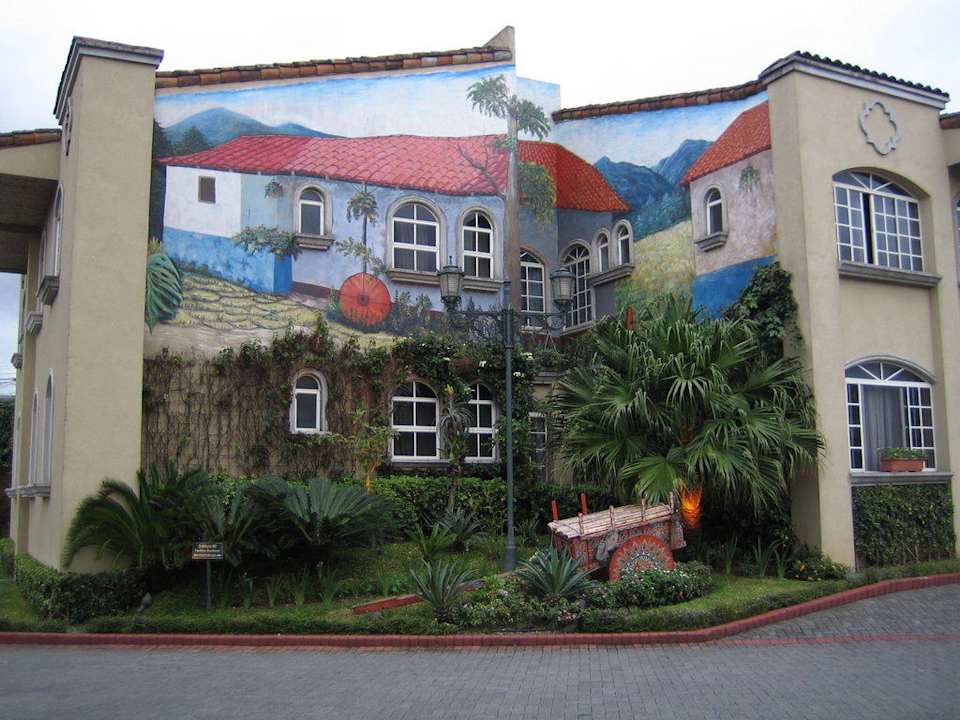 Wandbemalung Hotel Casa Conde