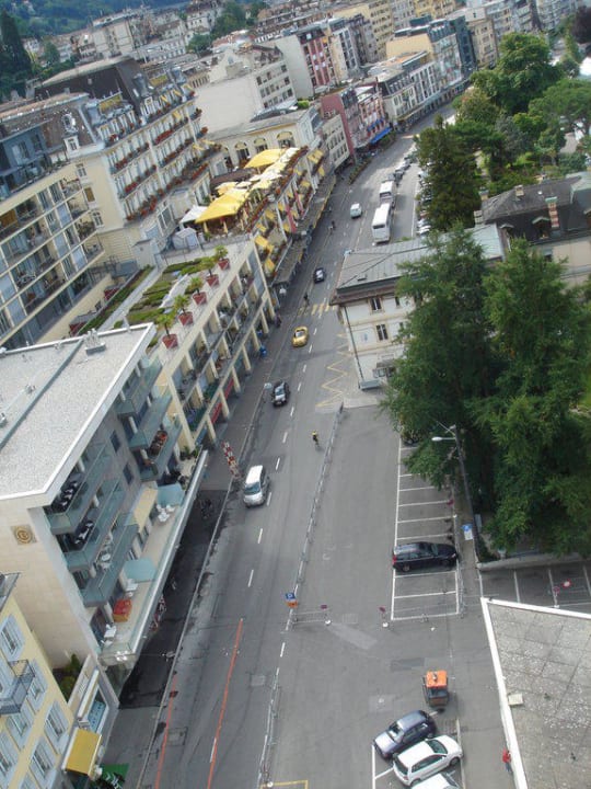 Ausblick vom Zimmer 130 Mona Montreux