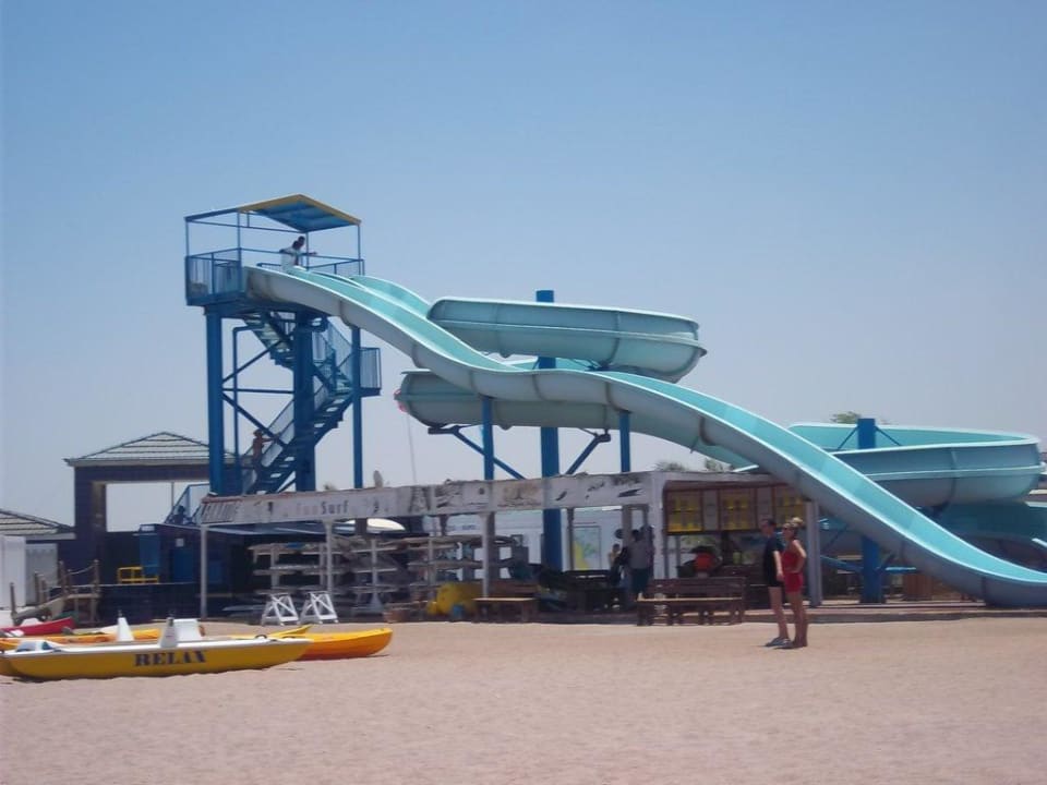 Rutschen am Strand The Grand Hotel Hurghada
