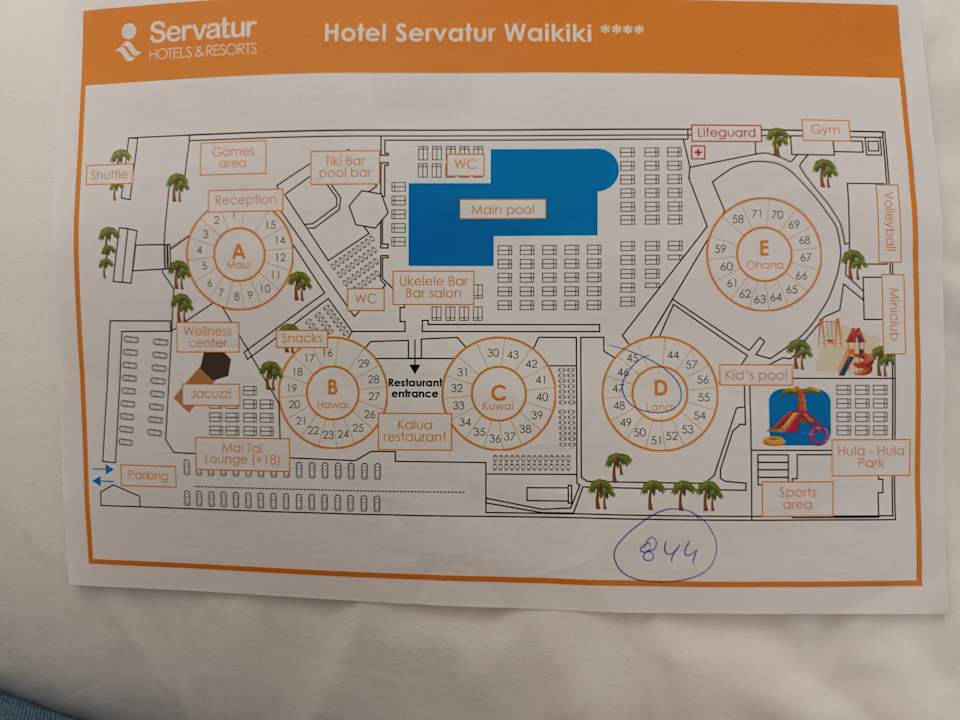 Sonstiges Servatur Waikiki