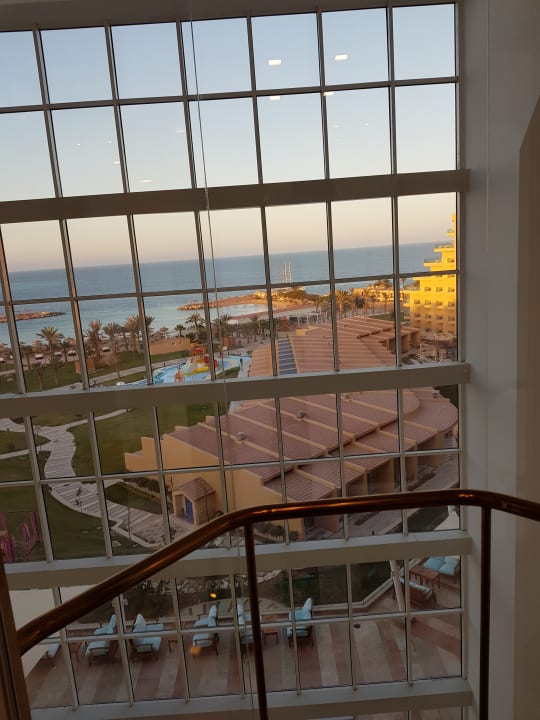 Ausblick Hilton Hurghada Plaza