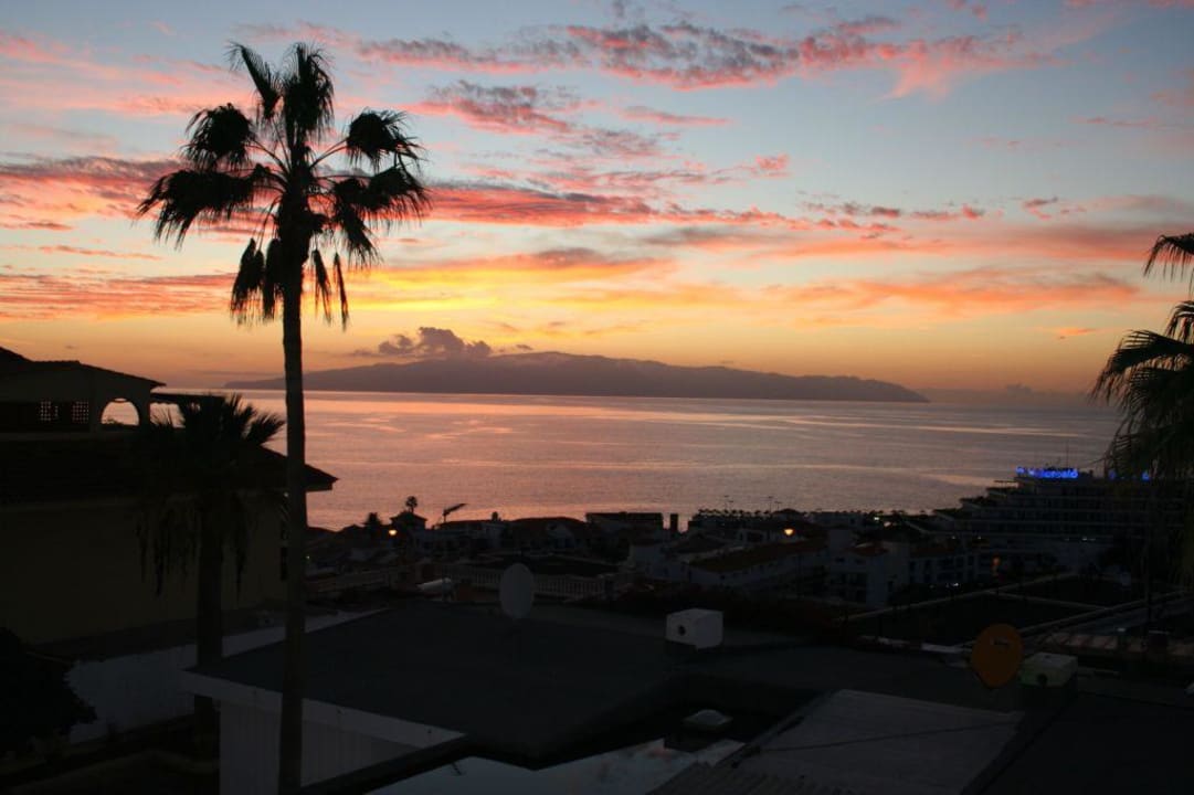 Abendlicher Blick auf La Gomera Hotel Vigilia Park