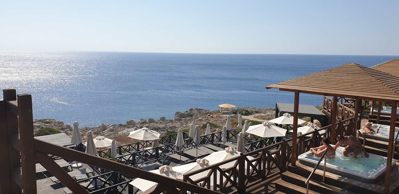 Ausblick Hotel Kalithea Horizon Royal