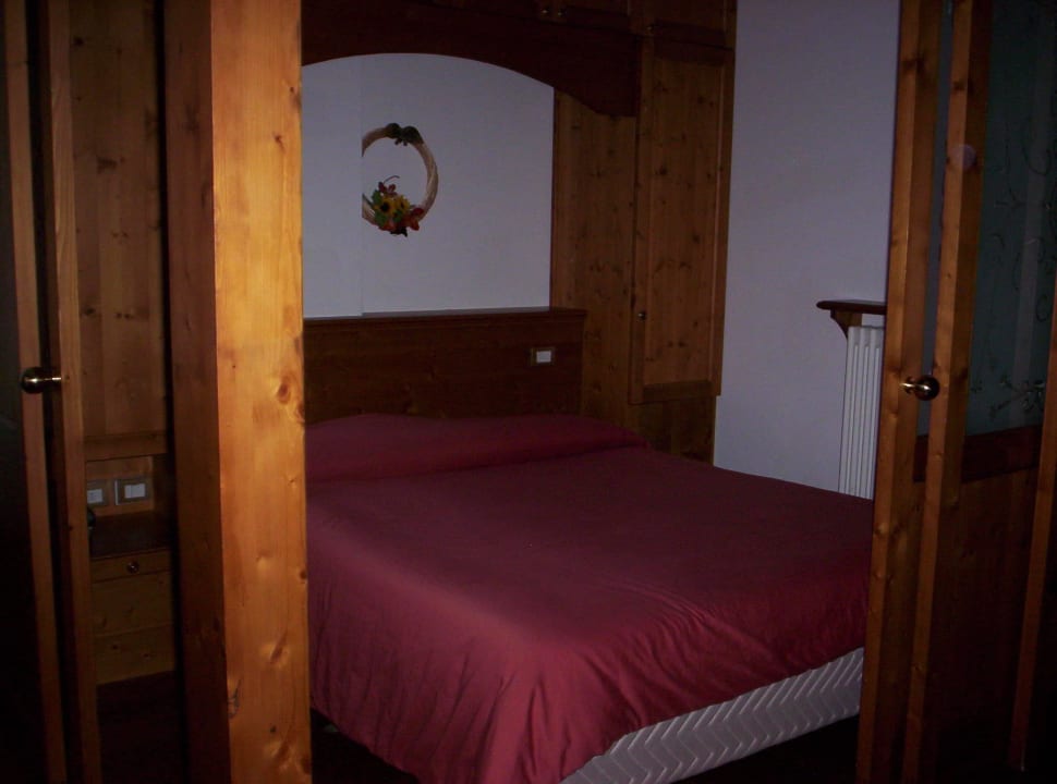 Unzugängliches Bett Grand Hotel Misurina