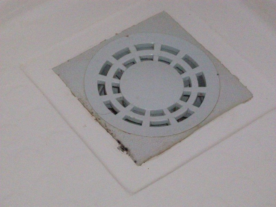 Abfluss in der Dusche Wunderland Kalkar