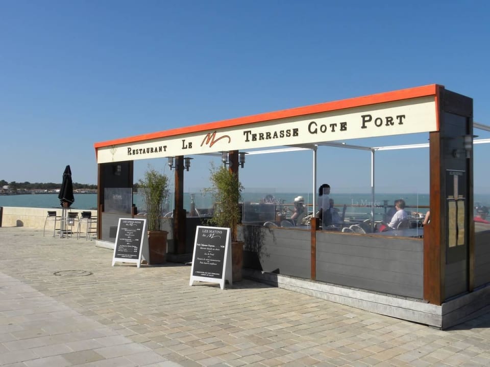 Terrasse Hôtel Restaurant de La Marée Ile de Ré Hotel De La Marée
