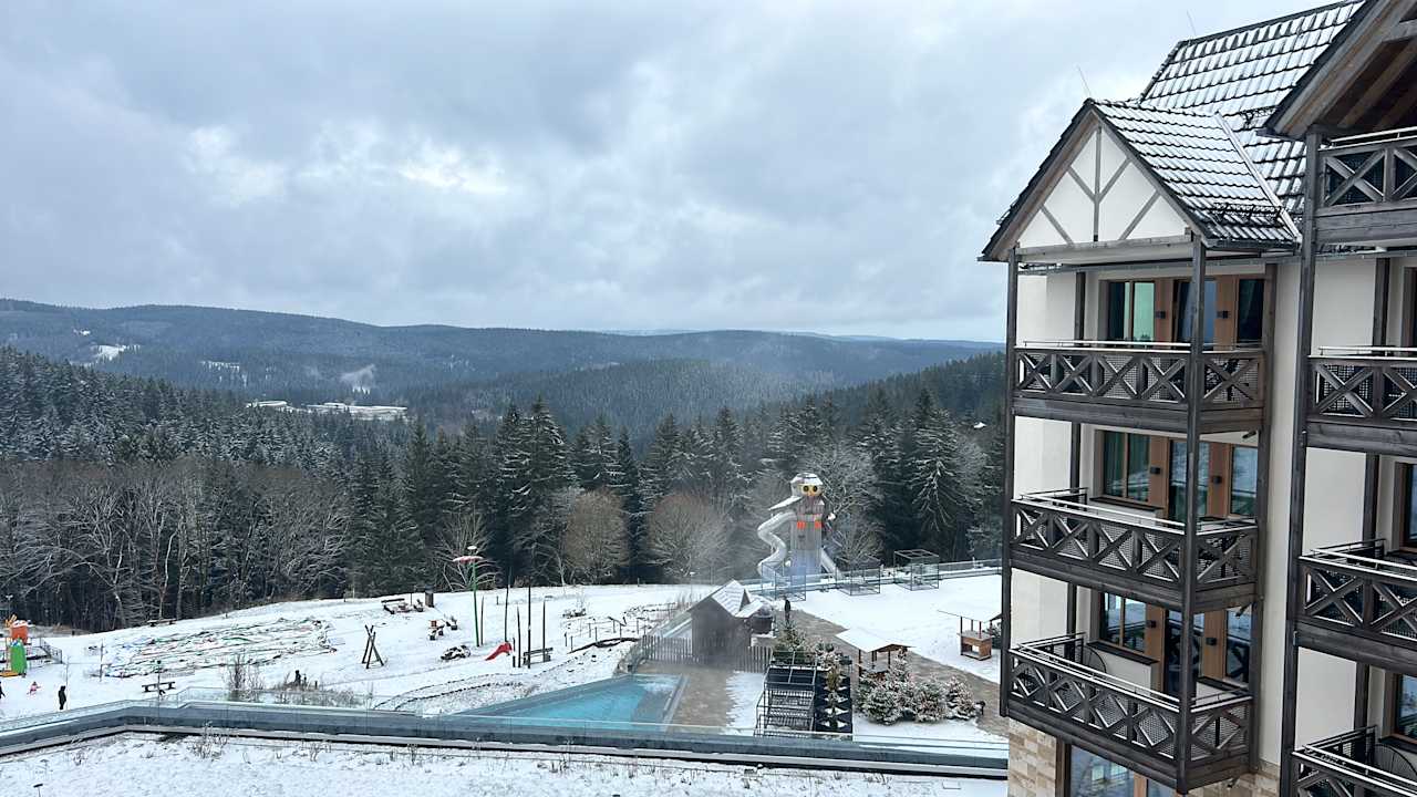 Ausblick The Grand Green - Familux Resort