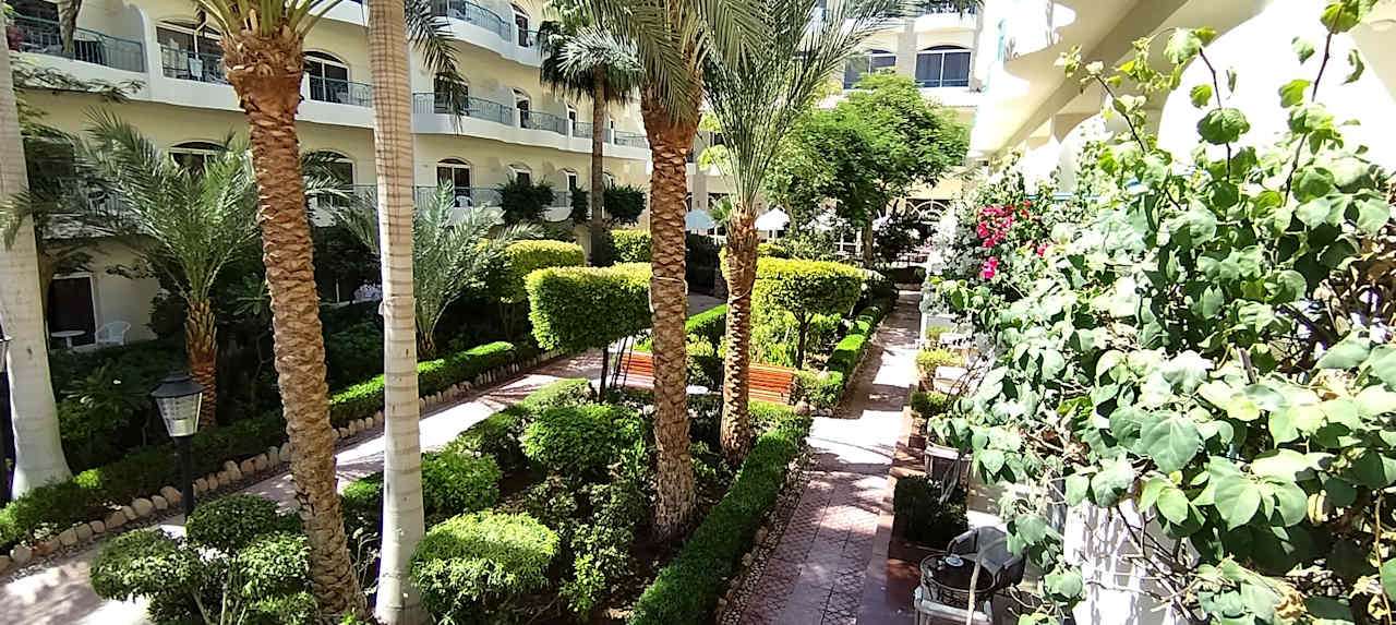 Gartenanlage Bella Vista Resort Hurghada