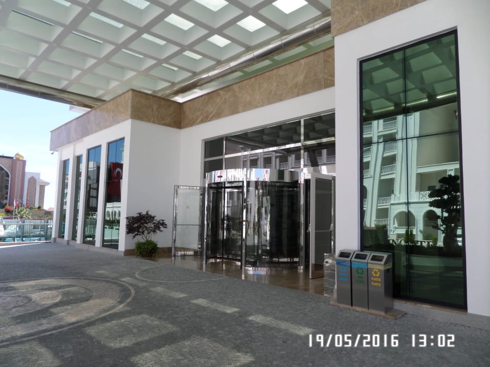 Sehr schöner Eingang Side Sunport Hotel & Spa