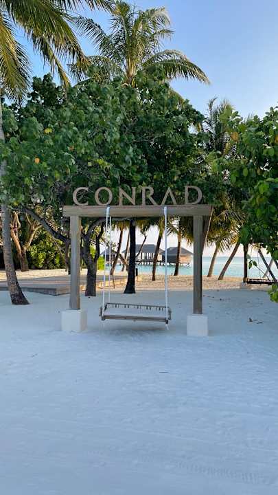 Gartenanlage Conrad Maldives Rangali Island