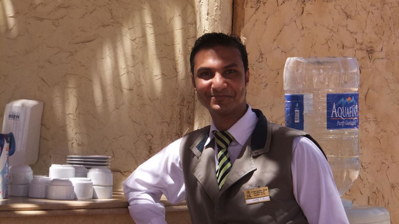 Fathi von der Rezeption Siva Golden Bay Makadi