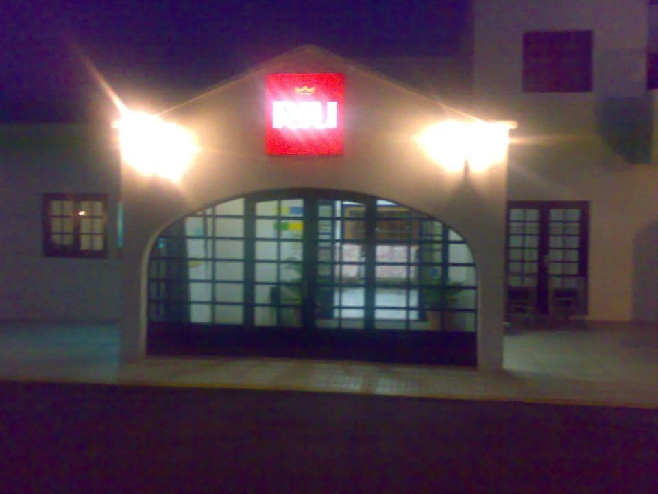 Eingang zur Rezeption des Appartmenthotels Relaxia Olivina