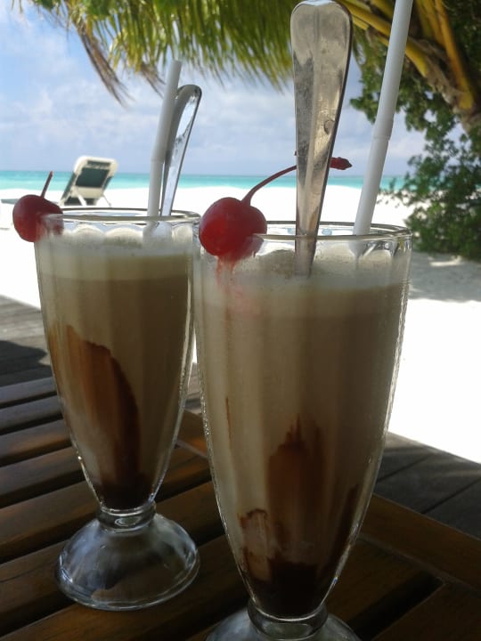 Weltallerbeste Eiskaffee auf Meeru Meeru Maldives Resort Island