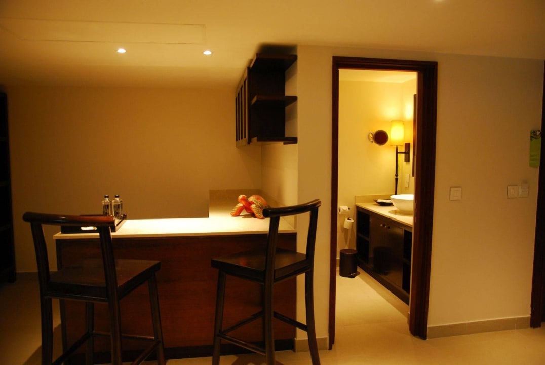 Küche und Gäste-WC Kempinski Seychelles Resort