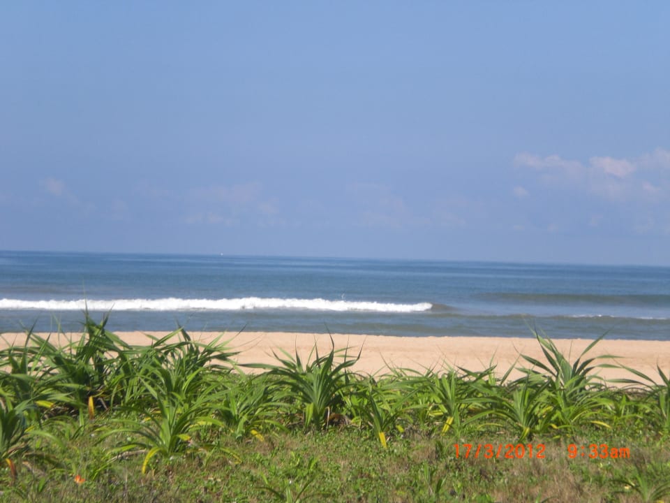 Ausblick von der Strandliege aus Wunderbar Beach Club Hotel