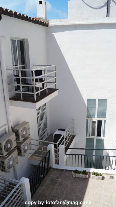 Innenhof Hostal Villa Cati