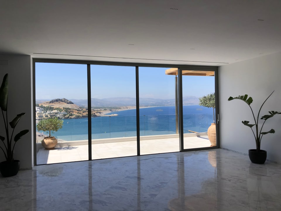 Lobby Lindos Mare, Seaside Hotel