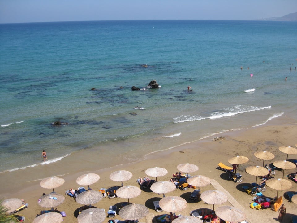 Und Sicht auf dem Aufzug Hotel Corissia Princess