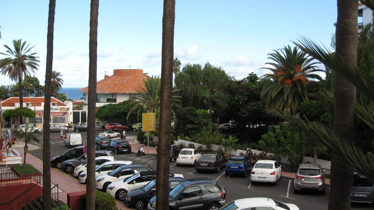 Blick vom Balkon 1. Etage Apartamentos Masaru