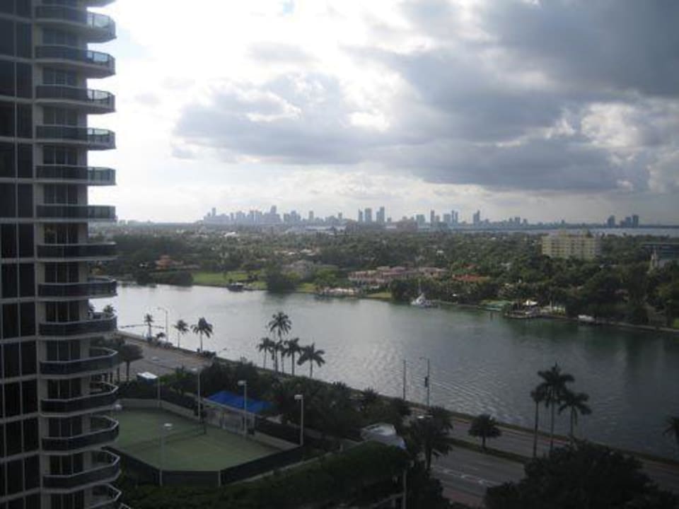 Ausblick ais Zimmer 1406 Hotel Miami Beach Resort & Spa