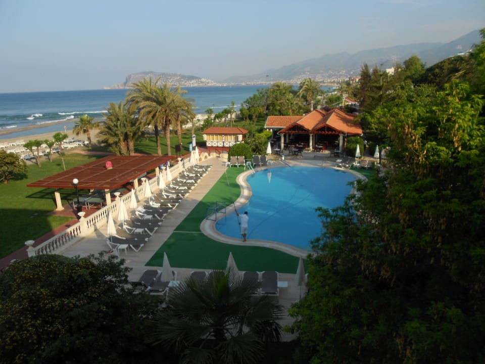 Blick Richtung Alanya Labranda Alantur Resort