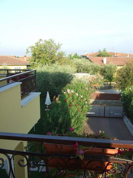 Blick vom Balkon Hotel Argentina