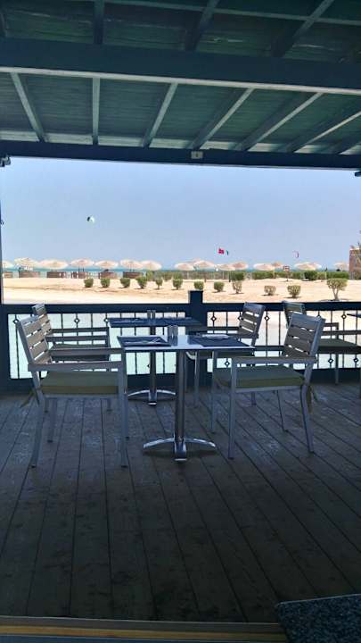 Blick aus dem Restaurant Club Paradisio El Gouna, Red Sea