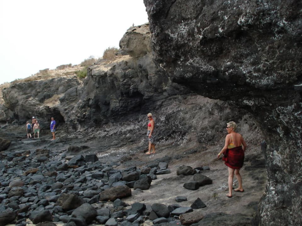 Strandlauf erst ein bisschen schwierig, aber dan.. H10 Tindaya