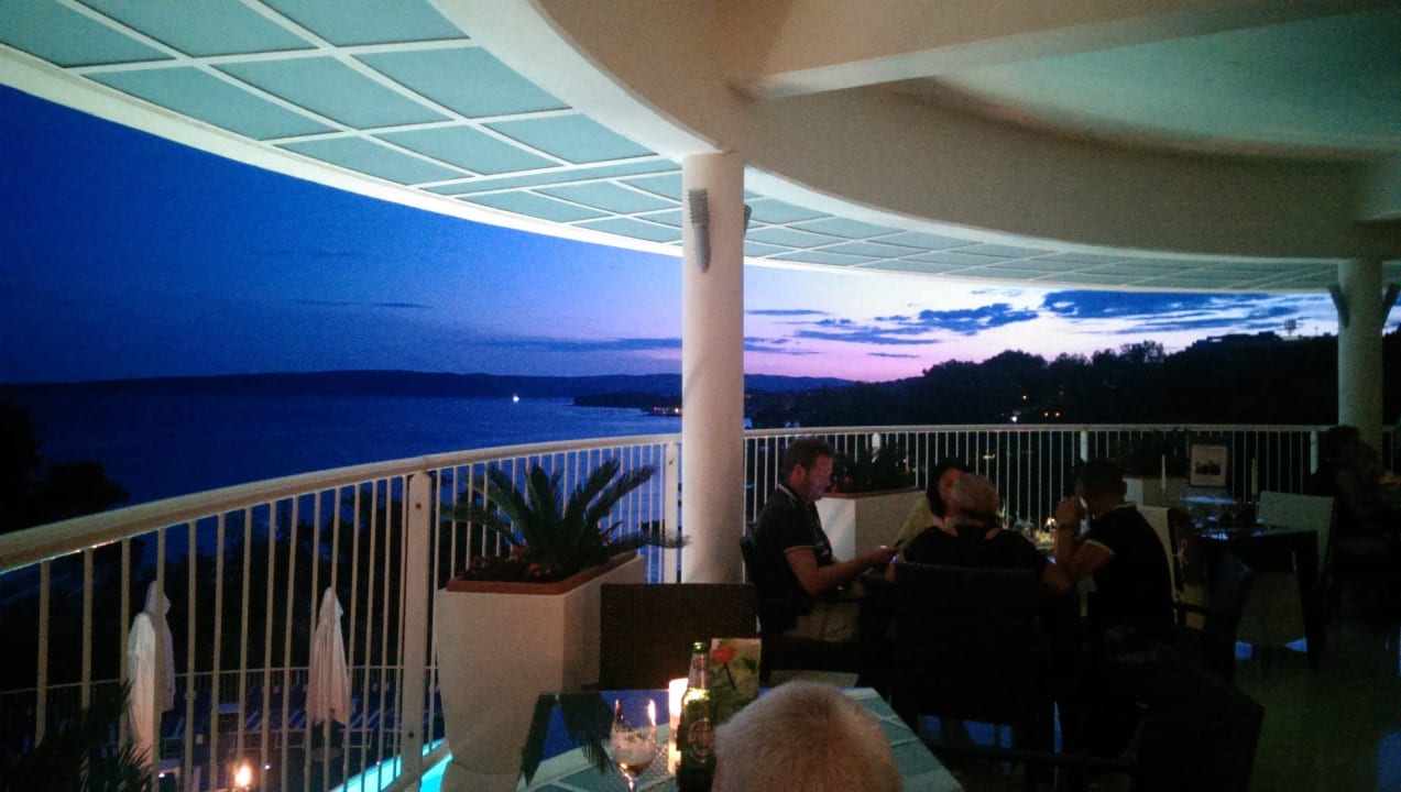 Sonnenuntergang von Lobby Terrasse  Sunny Krk by Valamar